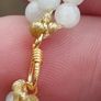 Fabolous Three Strand Certified Jade Necklace on 18k Gold Clasp Image 5