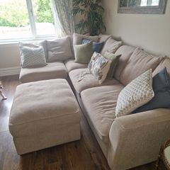 Corner L shaped couch