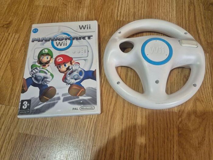 Mario Kart Wii + Wheel