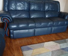 Leather couch