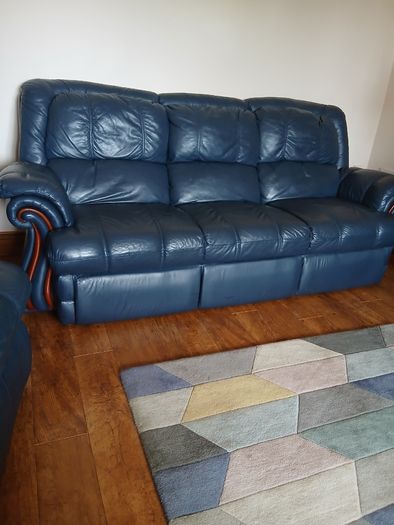 Leather couch