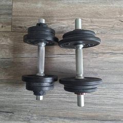 Cast Iron Dumbbells Set