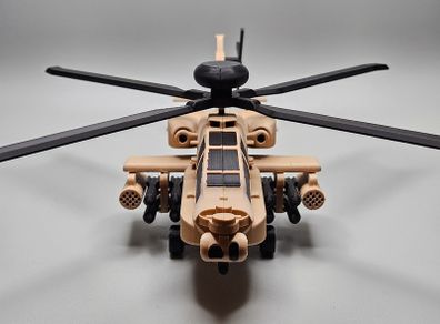 AH-64 Apache Helicopter 3D Printed (Free Postage)