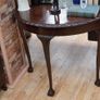 Edwardian Mahogany Demi-Lune Hall Table Image 2