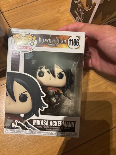 attack on titan funkos