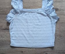 Girls Light Blue Summer Top-146 cm