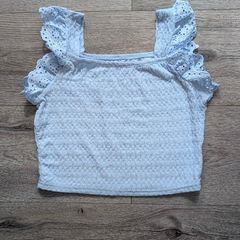 Girls Light Blue Summer Top-146 cm