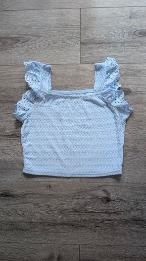 Girls Light Blue Summer Top-146 cm