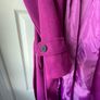 Rosy Days purple belted coat Image 5