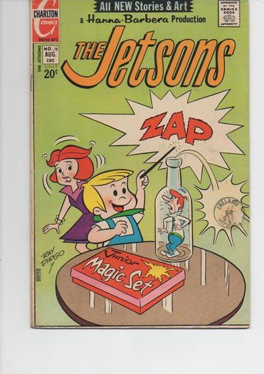 The Jetsons #18 The Tune-up 1973 Charlton Bronze Age Comic