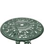 3 Piece Bistro Set Cast Aluminium Green Image 3
