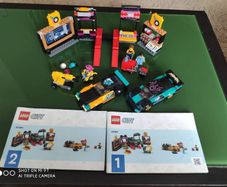 Lego City custom car garage  60389 full set + instruction