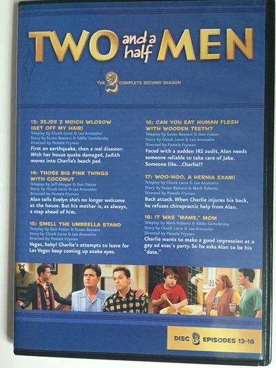 Two And A Half Men - Season 02 (2004-2005) [DVD TV Boxset]