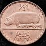 [#76] - Ireland 1965 | Irish 1/2d | Irish Half Penny | KM.10 Image 2