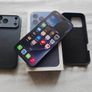 iPhone 17 Pro Max Blue Factory unlocked as new with screen protector and 2 cases Image 2