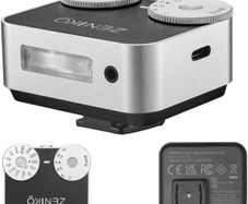 Zeniko ZA12 Ultra Compact Dual Dial Flash Silver