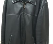 Men's leather jacket Marks and Spencer