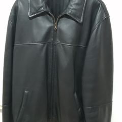 Men's leather jacket Marks and Spencer
