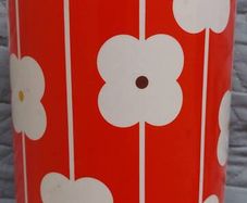 Orla Kiely storage jar with lid