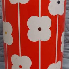 Orla Kiely storage jar with lid