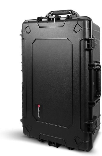 large  protective hard case on wheels