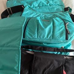 Footmuff, changing bag and pram organizer