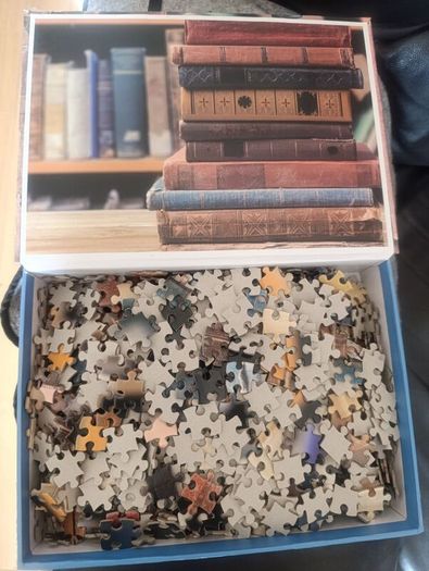 Massive collection of jigsaw puzzles