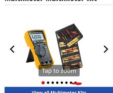 Fluke 115, TLK-225-1 Digital Multimeter Multimeter Kit