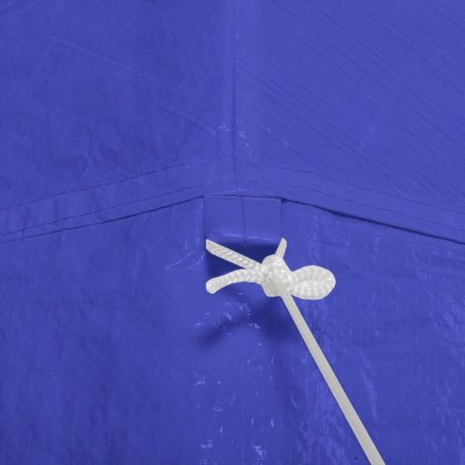 Marquee with 6 Side Walls Blue