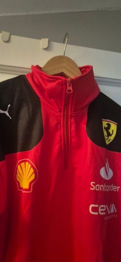 F1 Ferrari Half zip