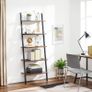 5 Tier Bookcase Wall Shelf Living Room - Free Delivery Nationwide Image 7