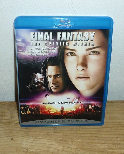 Final Fantasy: The Spirits Within Bluray