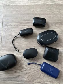Bulk of earphones