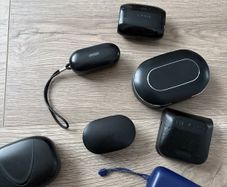 Bulk of earphones