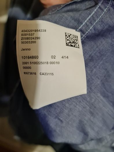 Hugo Boss Cotonificio Albini shirt