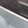 Large Modernist Polished Metal flower vase Image 3