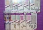 Metal dies, stamps and embossing folders