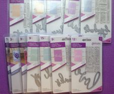 Metal dies, stamps and embossing folders