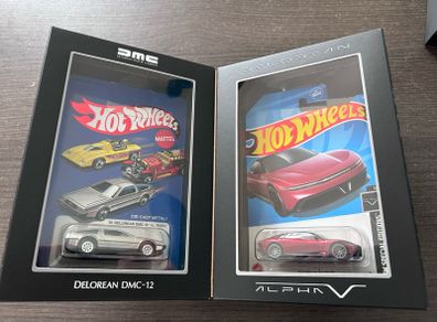 HotWheels Collectors DeLorean set