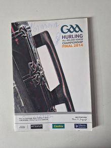 GAA 2014 All Ireland SHC DRAWN final Kilkenny v Tipperary official match programme