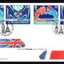 1994 Channel Tunnel Souvenir Folder Complete including presentation pack and First Day Covers from both Great Britain and France Image 9