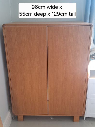 Mamas and Papas Mikado Cot/ bed & wardrobe. .