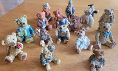 Collectible miniature teddy bears