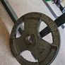 2x25kg cast iron plates for olympic barbell Image 2