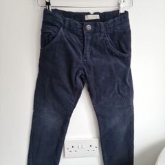 Boys 6yrs NAME IT Navy pin cord casual trousers