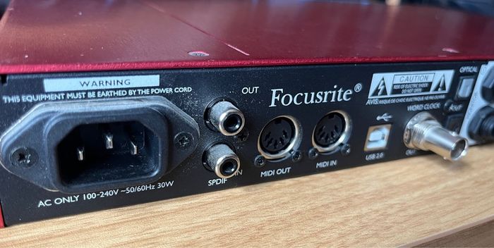 Focusrite 18i20 (1st gen) USB Audio Interface
