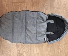 The cuppa brand- Winter Grey Melange Footmuff