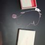 NEW Ted Baker silver color Necklace with small sparkling stones Image 4