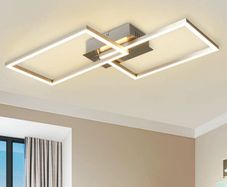 30W Led Ceiling Light Dimmable, Modern Ceiling Lamp 2 Built-in LED Boards with Remote Control, 3000K-6000K, Rejustable Wall Lamp, Flush Mount Ceiling Spots for Living Room Bedrooms Kitchen (FREE SHIPPING)