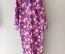 girls floral onesie
